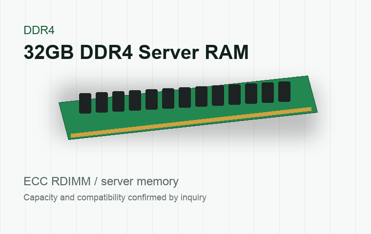 32GB DDR4 server RAM